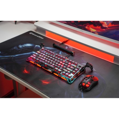 Килимок для мишки GravaStar WARRIOR XL Black (GSA8_MPD_WARRIOR)