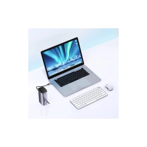 Порт-реплікатор Ugreen USB-C Multifunctional Docking Station 12in1 USB HDMI DP RJ45 AUX SD TF (90325)