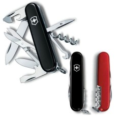 Ніж Victorinox Climber Ukraine Чорно-червоний (1.3703.3.1)