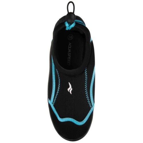 Аквашузи Aqua Speed Aqua Shoe Model 704-28C чорний, синій 41 (5908217695543)