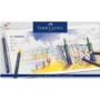 Олівці кольорові Faber-Castell oldfaber Colour pencil в металевій коробці, 36 кольорів, 114736 (27643)
