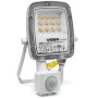 Прожектор Videx F5 10W 3000-5000-6500K з датчиком руху 230V White (VL-F5-010CW-S)