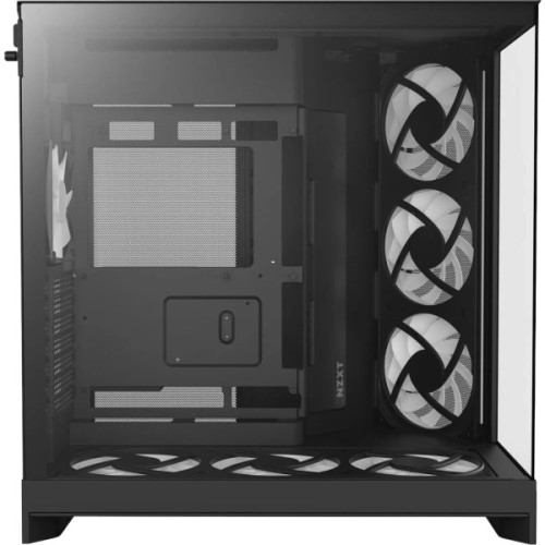Корпус для ПК NZXT H9 Flow RGB Dual-Chamberl Black (CM-H92FB-P1)
