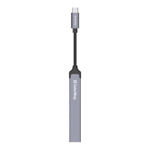 Концентратор ColorWay USB-C 4-в-1 USB2.0х3/USB3.0 (CW-HUB04)