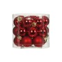 Ялинкова іграшка House Of Seasons Скляні кульки 24 шт D2.5 см Червоні (8718861800067)