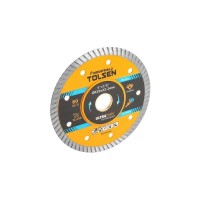 Круг відрізний Tolsen ПРОФІ алмазний ультратонкий 180х22.2 мм Турбо 8х1.6мм (76753)