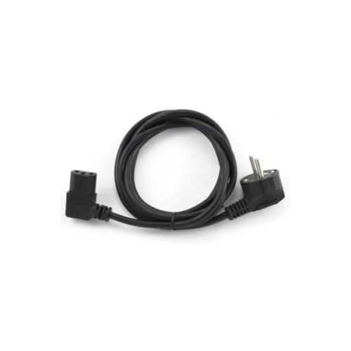 Кабель живлення C13 1.8m 3x0.75mm2 90° corner Cablexpert (PC-186A-075-1.8M)