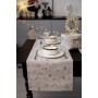 Доріжка на стіл Прованс Шапочки на бежевому 40х180 см (036824)