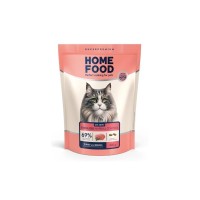 Сухий корм для кішок Home Food Hairball control For sterilised з індичкою та ягодами 400 г (4820290090026)