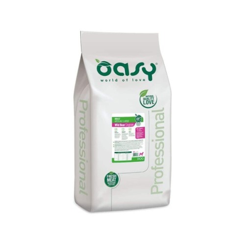 Сухий корм для собак OASY One Animal Protein ADULT Medium/Large з диким кабаном 18 кг (8053017349343)