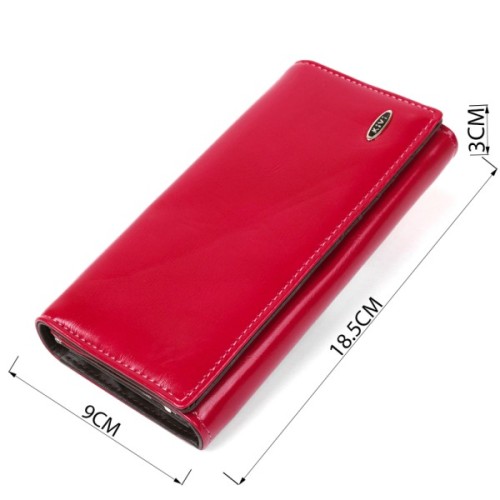 Гаманець Kivi З екошкіри Малиновий (19078)