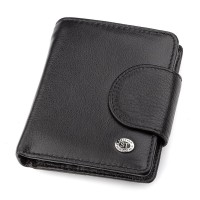 Гаманець ST Leather Шкіряний Чорний (18497)