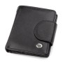 Гаманець ST Leather Шкіряний Чорний (18497)