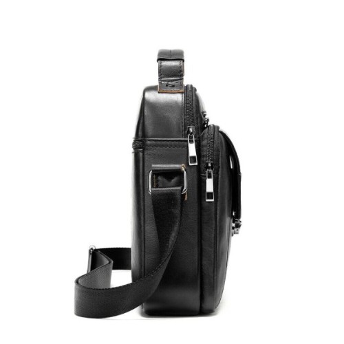 Сумка Vintage Зі щільної шкіри Чорна (14995)