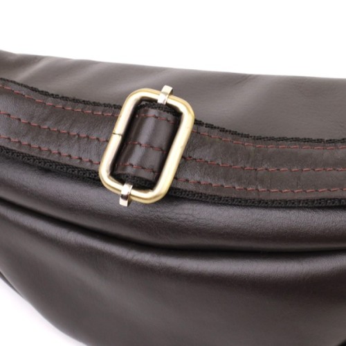 Сумка Shvigel З натуральної шкіри Коричнева (23144)