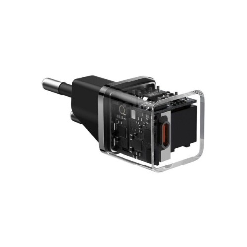 Зарядний пристрій Baseus 1xUSB-C 20W GaN5 black (CCGN050101)