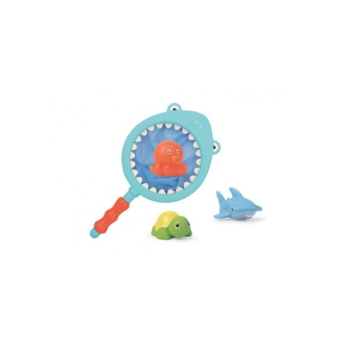 Іграшка для ванної Baby Team сачок з іграшками (9027)