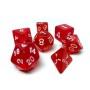 Набір кубиків для настільних ігор Games 7 Days Transparent 7 Dice Set - Red (g7dtran02)