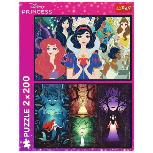Пазл Trefl Princess Чарівні принцеси 2х200 елементів (5900511133172)