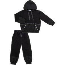 Спортивний костюм дитячий Breeze комбінований (18249-158G-black)
