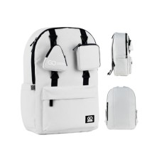 Рюкзак шкільний GoPack Education Teens 178 сірий (GO25-178L-2)