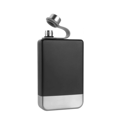 Фляга Schwarzwolf Tahat набір 266 мл чорний (F5001200AJ3)