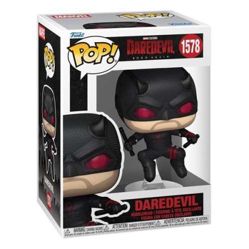 Фігурка Funko Pop серії Шибайголова: Народжений наново - Шибайголова (чорний костюм) (91849)