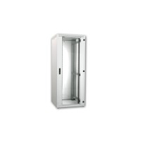 Шафа напольна Conteg 27U iSEVEN 19" 600x600 RAL7035 (RI7-27-60/60)