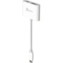 Перехідник USB-C M to HDMI F + USB-C F PD100W white J5create (JCA152-N)