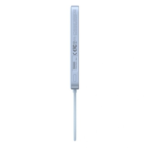 Батарея універсальна Ugreen 10000mAh 30W 1xUSB-C + 15W Magnetic Wireless + cable USB-C blue (65839B)
