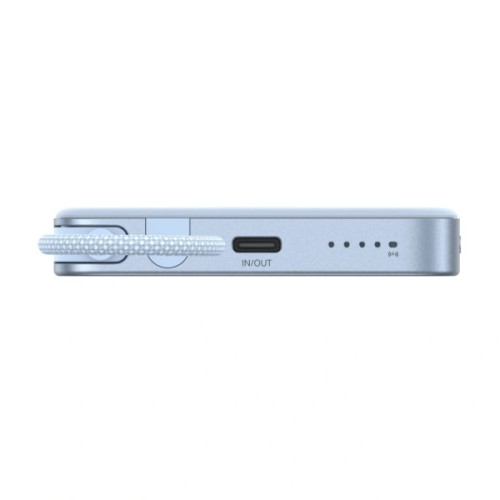 Батарея універсальна Ugreen 10000mAh 30W 1xUSB-C + 15W Magnetic Wireless + cable USB-C blue (65839B)