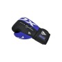 Боксерські рукавички RDX F4 Boxing Sparring Gloves Hook & Loop Blue/Black 10 унцій (BGR-F4U-10OZ)
