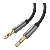 Кабель мультимедійний 3.5mm M to 3.5mm M 2.0m AV119 black Ugreen (10735)