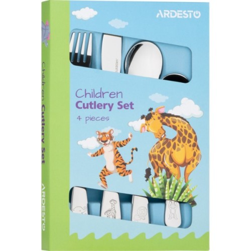 Набір столових приборів Ardesto Animals 4 предмета (AR0704AS)