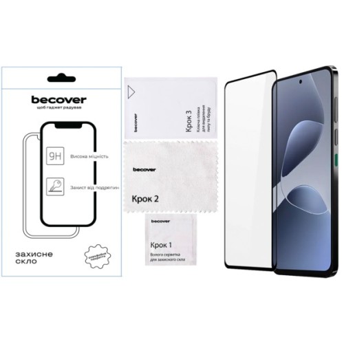 Скло захисне BeCover Infinix Hot 60i (X6730) Black (713730)