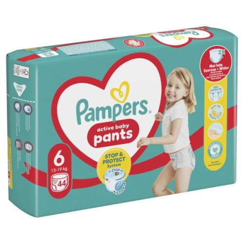 Підгузки Pampers трусики Pants Giant Розмір 6 (14-19 кг) 44 шт (8006540069356)