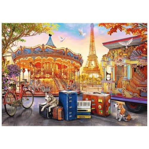 Пазл Trefl Канікули в Парижі 500 елементів (5900511374261)
