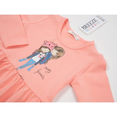 Плаття дитяче Breeze з дівчатками (20852-116G-peach)