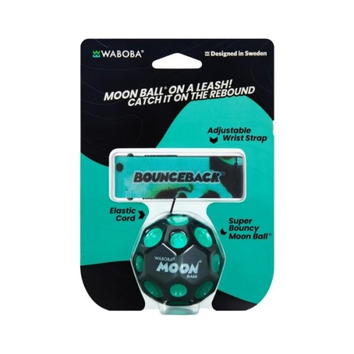М'яч дитячий Waboba AZ-330-B Bounceback x Returning moon in Blister (Blue) (840001933026)