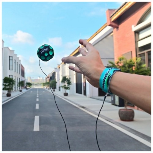 М'яч дитячий Waboba AZ-330-B Bounceback x Returning moon in Blister (Blue) (840001933026)