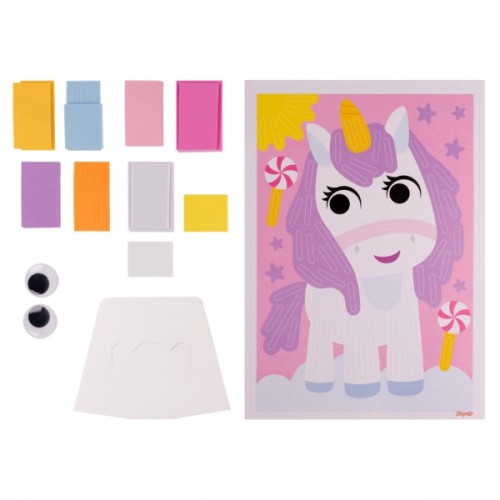 Набір для творчості 1 вересня Єдиноріг Аплікація з фоамірану ЕВА (954566)