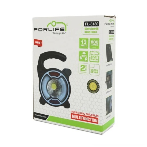 Ліхтар Voltronic FORLIFE F-3130+Solar, SMD LED + COB (F-3130)