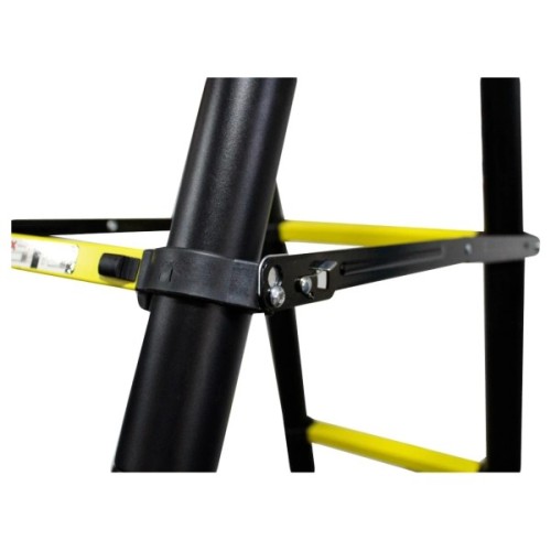 Драбина GTM трансформер телескопічна 2*5сх 0,9-4,2м анодований алюміній (KME3042B/2.1+2.1)