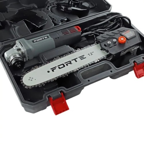 Ланцюгова пила Forte AGCS1001 2в1 пила/шліфмашина, 1000Вт, 125мм, 12" (108227)