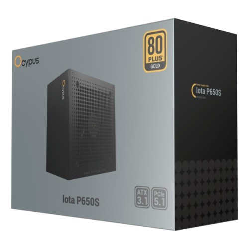 Блок живлення OCYPUS 650W IOTA P650S (IOTA-P650S-GFFBK025X-EU)