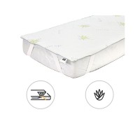 Наматрацник MirSon №1045 Alberto Тенцель (Modal) Aloe Vera 100х200 см (2200001507753)