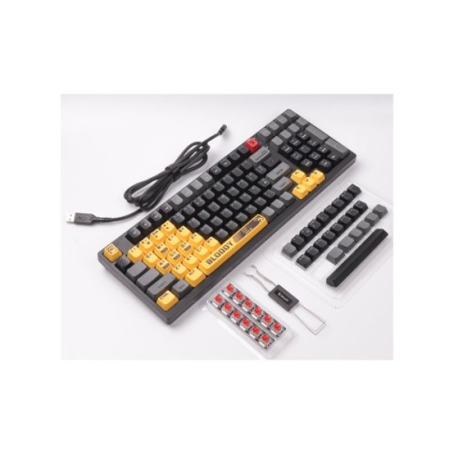 Клавіатура A4Tech Bloody S98 RGB BLMS Red Switch USB Sports Lime (4711421000406)