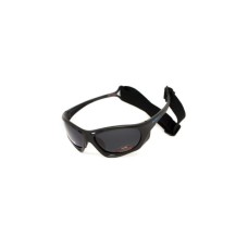 Сонцезахисні окуляри BluWater Hydro Polarized (Dark Gray) Anti-Fog Чорні лінзи в чорній оправі (BW-HYD-SD12)