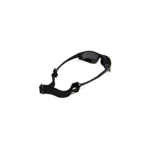 Сонцезахисні окуляри BluWater Hydro Polarized (Dark Gray) Anti-Fog Чорні лінзи в чорній оправі (BW-HYD-SD12)