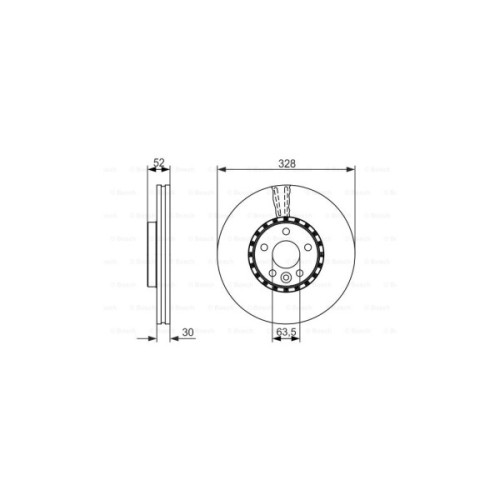 Гальмівний диск Bosch 0 986 479 621
